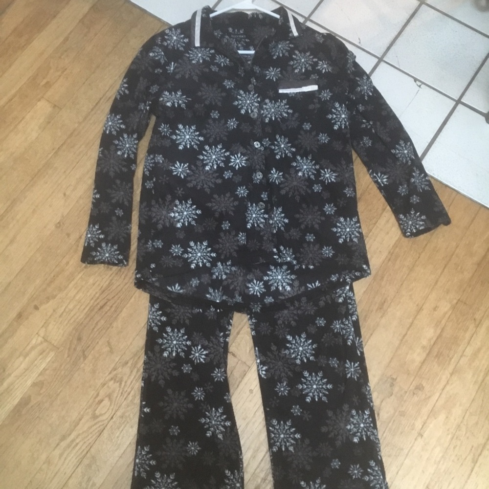 fleece PJ set